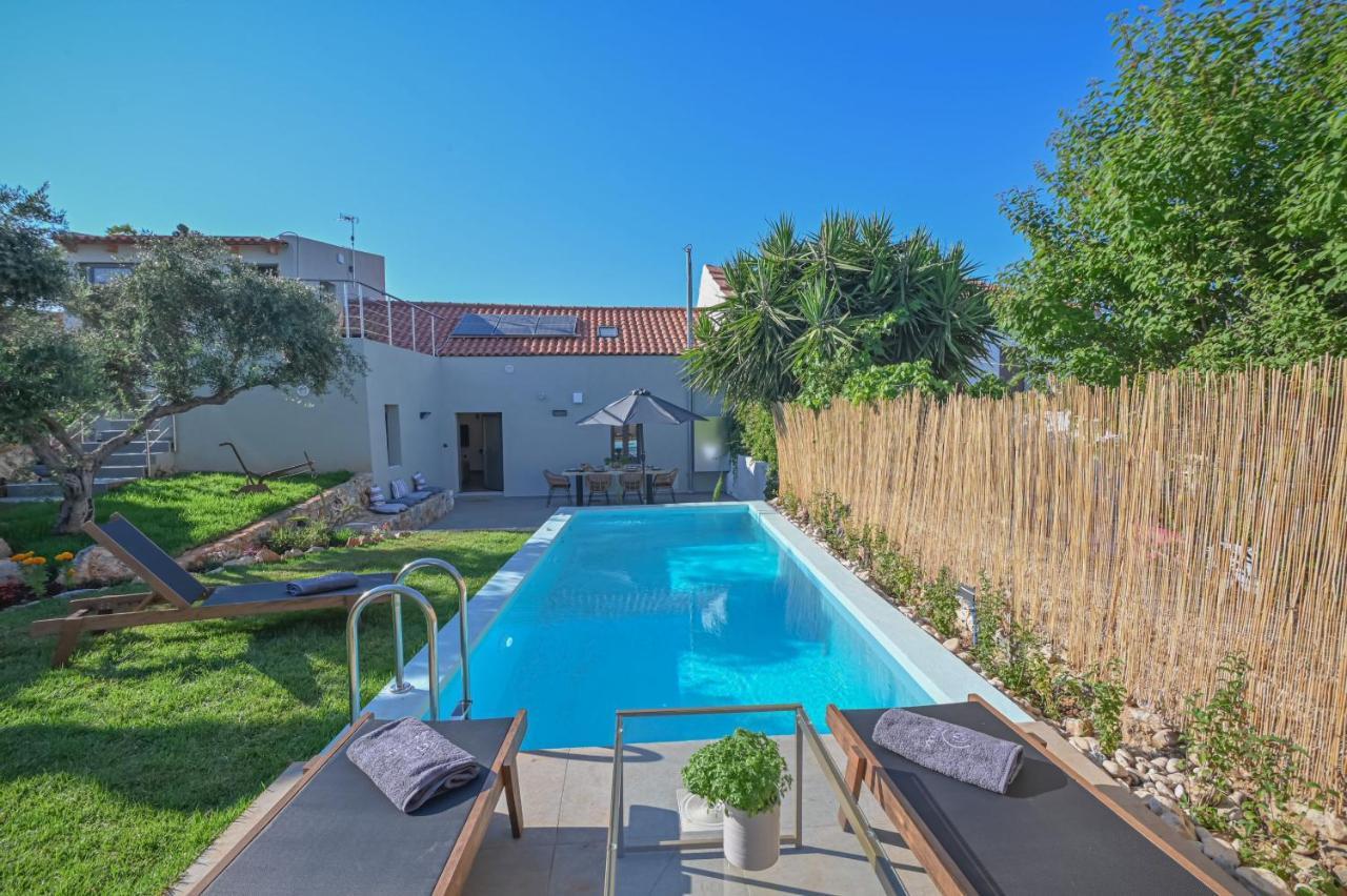 Villa Garifalia With Sauna & Hydromassage Chania  ภายนอก รูปภาพ