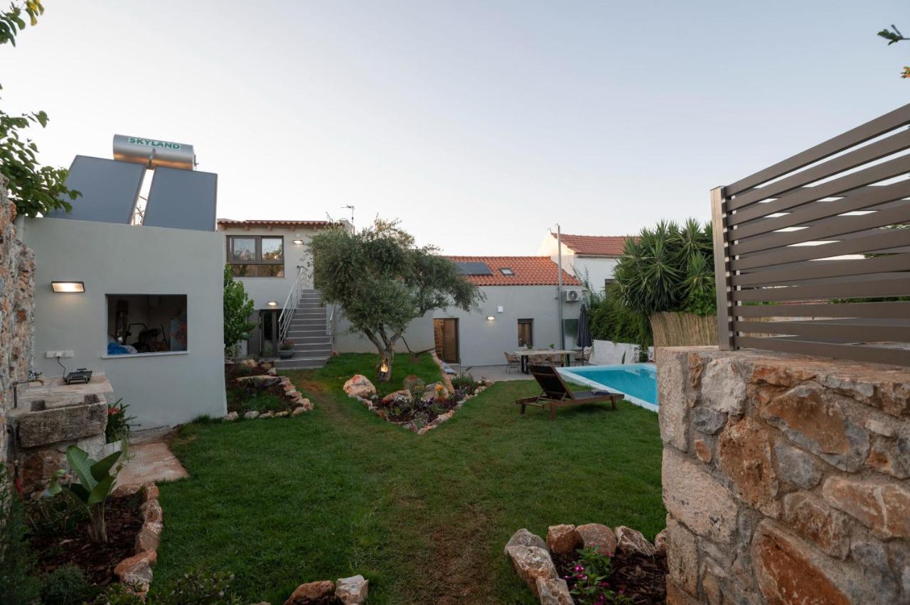 Villa Garifalia With Sauna & Hydromassage Chania  ภายนอก รูปภาพ