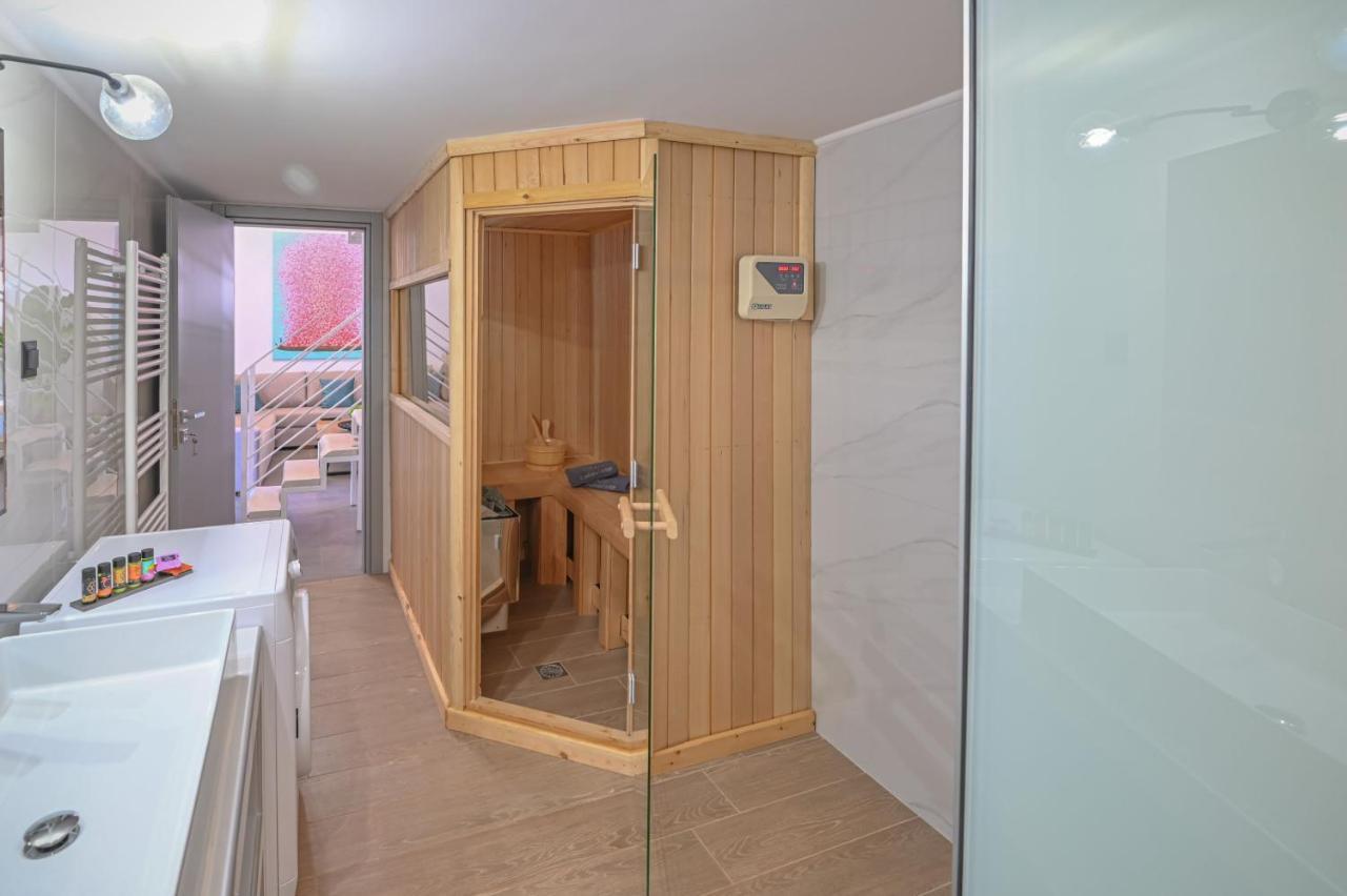 Villa Garifalia With Sauna & Hydromassage Chania  ภายนอก รูปภาพ